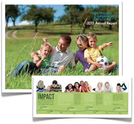 Southside Community Services Board Annual Report Design
