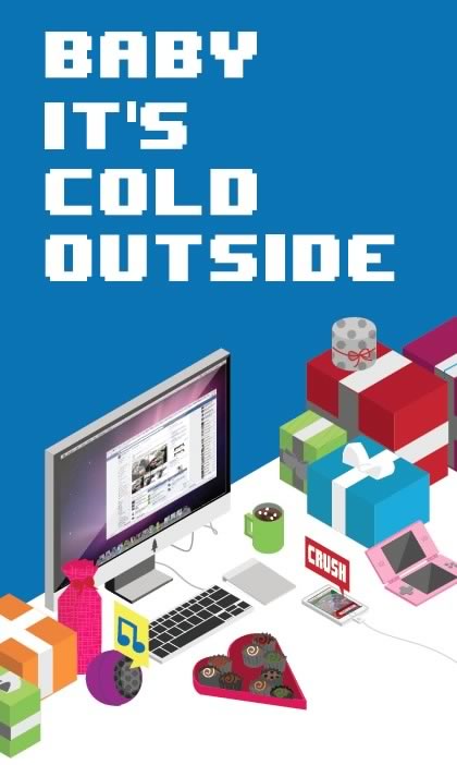 Glerin Christmas Card Illustration