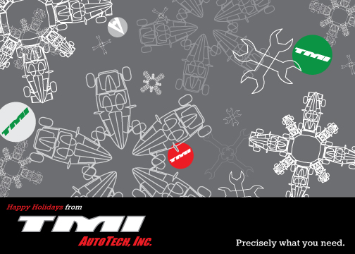 Ariel Atom Christmas Card Design