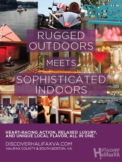 Halifax County Tourism ad design