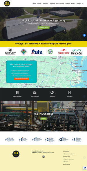 Economic Development website