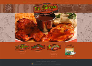 Mexican restaurant chain website
